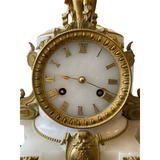 French Figural Mystery Swinger Table Clock