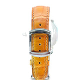 Daniel Roth Stainless Steel Watch – Athens Multi-Scale Dial & Brown Leather Strap