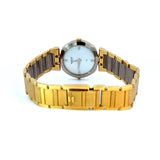 Sarcar Janus Reversible Ladies Diamond Watch – Dual Face, Two-Tone Gold & Steel Bracelet | Swiss Luxury Watch