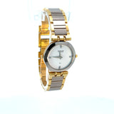 Sarcar Janus Reversible Ladies Diamond Watch – Dual Face, Two-Tone Gold & Steel Bracelet | Swiss Luxury Watch
