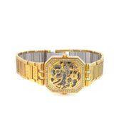 Sarcar Janus Reversible Diamond Watch | Dual-Face Design | Gold