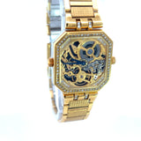 Sarcar Janus Reversible Diamond Watch | Dual-Face Design | Gold