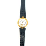 Sarcar Swinging Heart Diamond Watch | 18K Gold | Moving Heart Dial