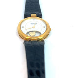 Sarcar Swinging Heart Diamond Watch | 18K Gold | Moving Heart Dial