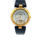 Sarcar Swinging Heart Diamond Watch | 18K Gold | Moving Heart Dial