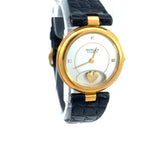 Sarcar Swinging Heart Diamond Watch | 18K Gold | Moving Heart Dial