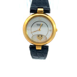 Sarcar Swinging Heart Diamond Watch | 18K Gold | Moving Heart Dial