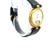 Sarcar Swinging Heart Diamond Watch | 18K Gold | Moving Heart Dial