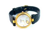 Sarcar Swinging Heart Diamond Watch | 18K Gold | Moving Heart Dial
