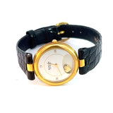 Sarcar Swinging Heart Diamond Watch | 18K Gold | Moving Heart Dial