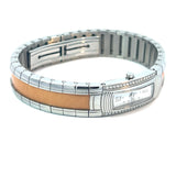 Mauboussin Ladies Diamond Watch | Rectangular Case | Two-Tone Bracelet