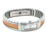 Mauboussin Ladies Diamond Watch | Rectangular Case | Two-Tone Bracelet