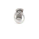 Stefan Hafner White Gold Diamond Pavé Statement Cocktail Ring