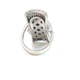Stefan Hafner White Gold Diamond Pavé Statement Cocktail Ring