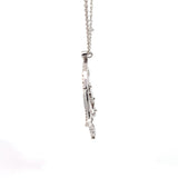 Stefan Hafner Diamond Necklace | 18K White Gold | 128 Diamonds 1.71ct