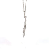 Stefan Hafner Diamond Necklace | 18K White Gold | 128 Diamonds 1.71ct