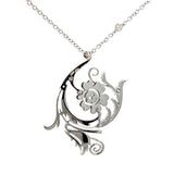 Stefan Hafner Diamond Necklace | 18K White Gold | 128 Diamonds 1.71ct