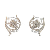 Stefan Hafner Diamond Earrings | 18K White Gold | 1.76ct Brilliant Diamonds