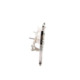 Stefan Hafner Diamond Earrings | 18K White Gold | 1.76ct Brilliant Diamonds