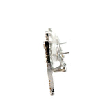 Stefan Hafner Diamond Earrings | 18K White Gold | 1.76ct Brilliant Diamonds