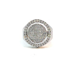 Cablecar Diamond Ring | 18K White Gold | Personalised Engraving