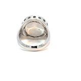 Cablecar Diamond Ring | 18K White Gold | Personalised Engraving
