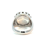 Cablecar Diamond Ring | 18K White Gold | Personalised Engraving