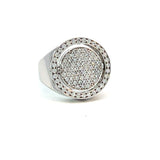 Cablecar Diamond Ring | 18K White Gold | Personalised Engraving