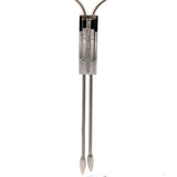 Cablecar Diamond Bar Lariat Necklace in White 18 K Gold