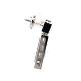 Cablecar Geometric Diamond Drop Earrings in White 18 K  Gold