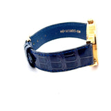 Corum Romvlvs Automatic Date Watch – Gold-Tone Case – Blue Date Ring – Swiss Luxury Watch