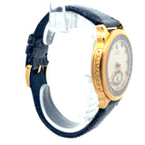 Corum Romvlvs Automatic Date Watch – Gold-Tone Case – Blue Date Ring – Swiss Luxury Watch