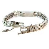 Cartier Ladies Diamond Watch – Art Deco Style – Diamond-Set Bracelet – Luxury Jewellery Watch
