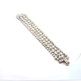 18K White Gold Diamond Bracelet for Women | Almaz Vienna