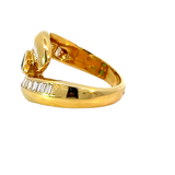 Emerald & Diamond Ring | 18K Gold | Fine Jewellery