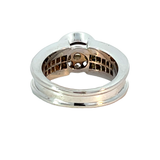 Diamond Ring | 18K White Gold | Central Diamond & Diamond Accents