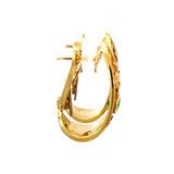 Emerald & Diamond Earrings | 18K Gold | Designer Fine Jewellery