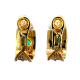 Emerald & Diamond Earrings | 18K Gold | Designer Fine Jewellery