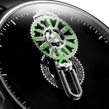 CIGA Design Wandering Hour Automatic Watch | Super Black Dial