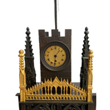 Magnificent Charles X Neo-Gothic Rod Automaton Table Clock, France, 1780-1820