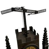 Magnificent Charles X Neo-Gothic Rod Automaton Table Clock, France, 1780-1820