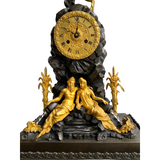 Waterfall French Empire-style Table Clock from the early 19th century