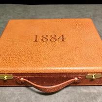 Andersen Genève 1884 Weltzeituhr in 18K Weißgold mit Originalbox