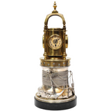 French Industrial Revolution Lighthouse Table Clock by André Romain Guilmet, 1890s