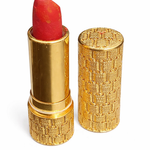 Luxury cosmetic accessory in solid gold