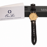 14K Gold (585) – Swiss Made, Classic Elegant Dress Watch