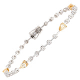 Bracelet WG, GG with Diamonds