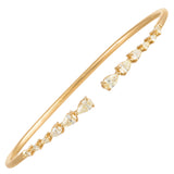Yellow Gold Bracelet with Diamonds