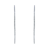 Long Diamond Earrings