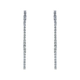 Long Diamond Earrings